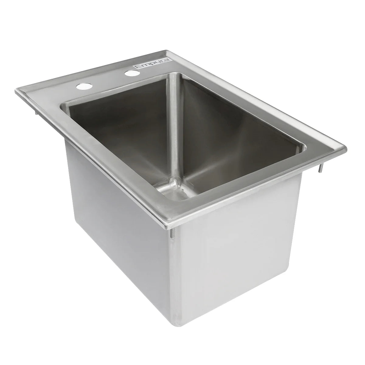 Empura Stainless EDIS2101410 Drop In Sink 16 Gauge 304 Stainless Steel Top