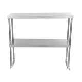 Empura Stainless EDOS1248 Overshelf Table-mounted 48"W X 12"D X 32"H