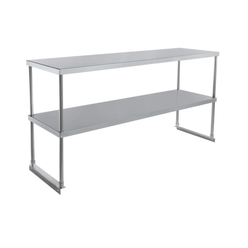 Empura Stainless EDOS1860 Overshelf Table-mounted 60"W X 18"D X 32"H