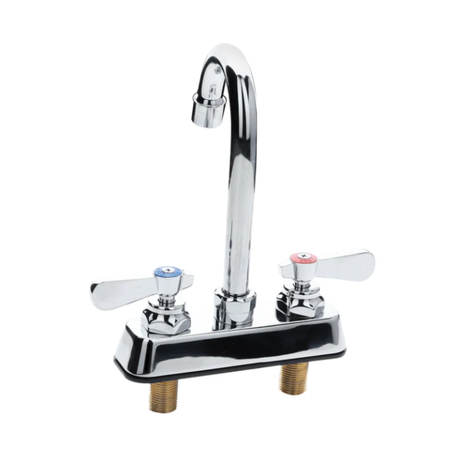 Empura Stainless EFD4035GS Deck Mount Faucet 3-1/2" Long 9-1/4" Tall