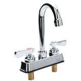 Empura Stainless EFD4035GS Deck Mount Faucet 3-1/2" Long 9-1/4" Tall