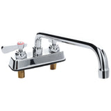Empura Stainless EFD4120SS Deck Mount Faucet 12" Long 5-7/16" Tall