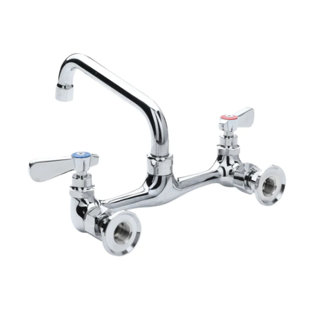 Empura Stainless EFW8080SS Wall Mount Faucet 8" Long 5" Tall