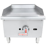 Empura Equipment EGG-16ST Standard Duty Gas Griddle Natural Gas 15-7/8"W X 24-7/8"D X 15-3/8"H