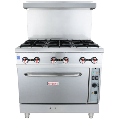 Empura Equipment EGR-36C_LP Single Base Gas Range Liquid Propane 36"W X 35"D X 56-1/2"H