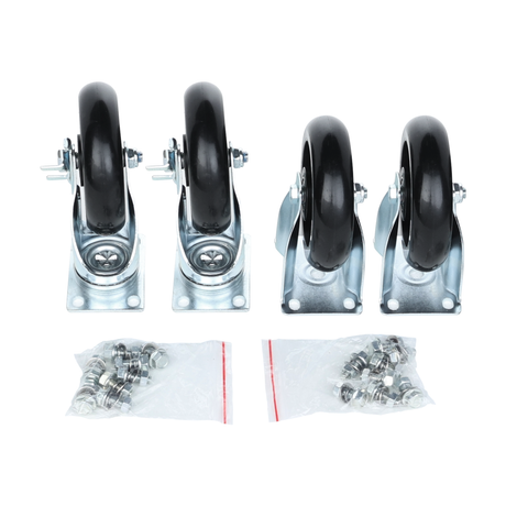 Empura Parts EGR-CASTER-SET 5" Caster Set (4) Casters Set (2) Locking And (2) Non-locking