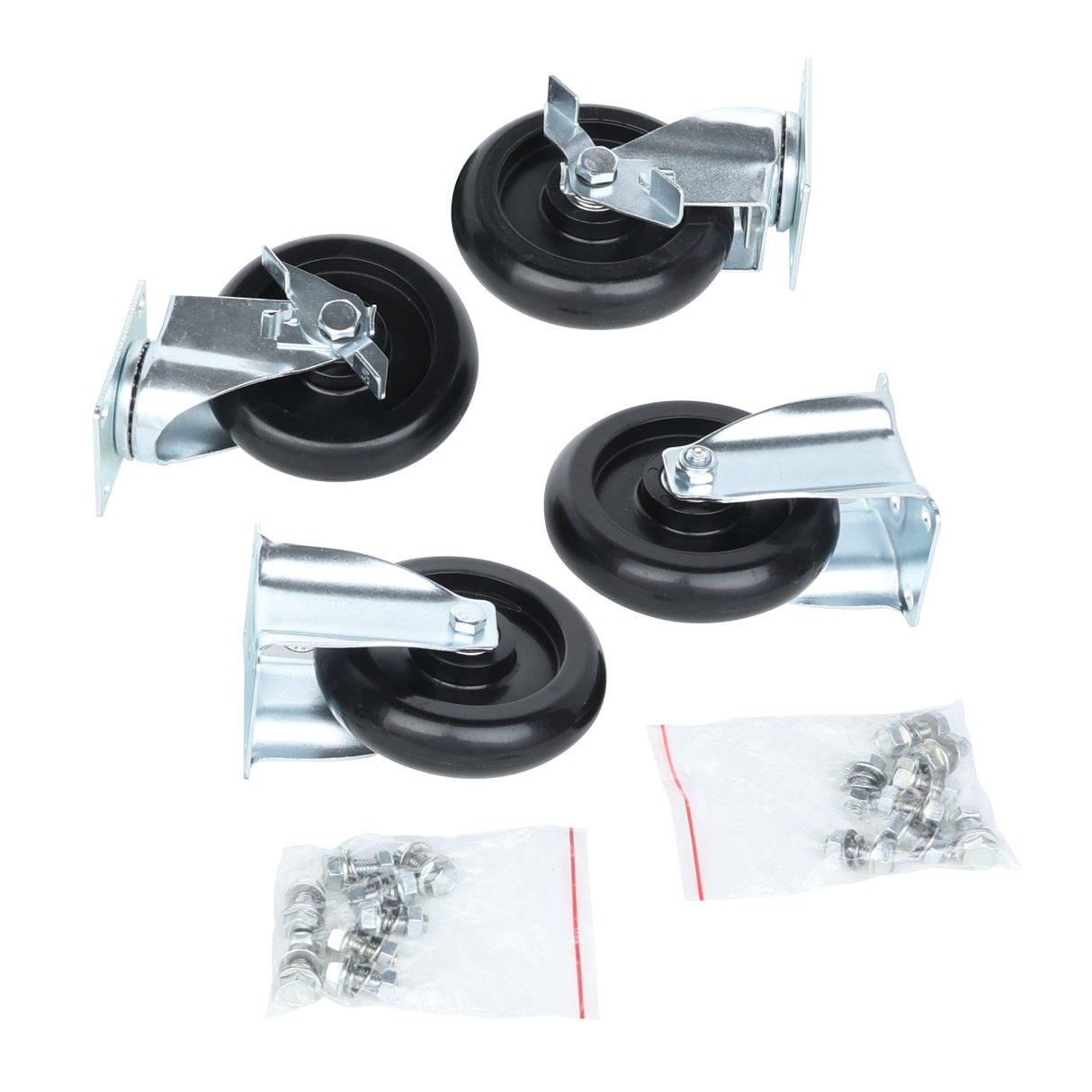 Empura Parts EGR-CASTER-SET 5" Caster Set (4) Casters Set (2) Locking And (2) Non-locking