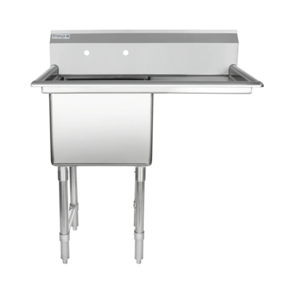 Empura Stainless EHD11818R18 Sink 38.5"W X 23.5"D X 44.25"H (1) Compartment
