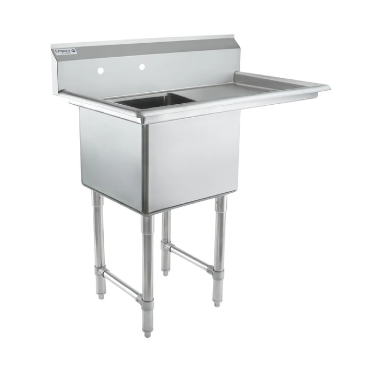 Empura Stainless EHD11818R18 Sink 38.5"W X 23.5"D X 44.25"H (1) Compartment