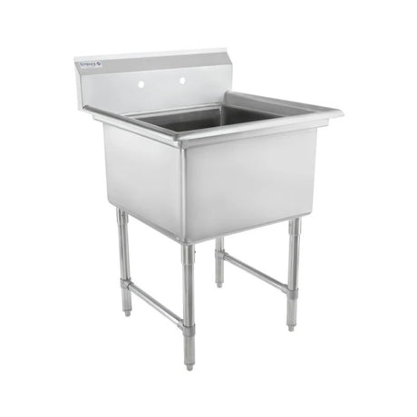 Empura Stainless EHD12424 Sink 29.5"W X 29.5"D X 44.25"H (1) Compartment Heavy Duty