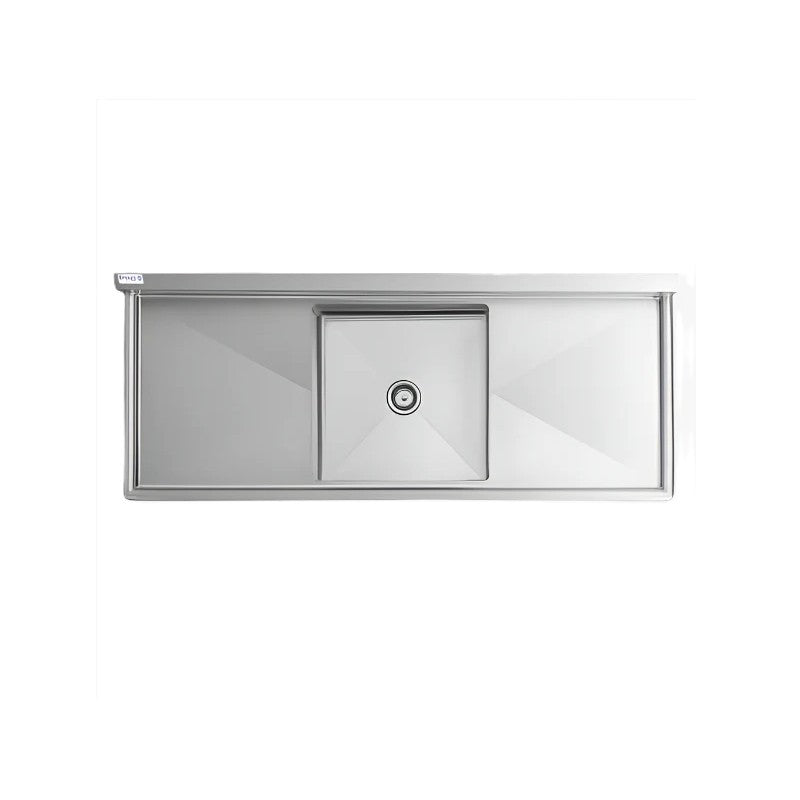Empura Stainless EHD12424LR24 Sink 72"W X 29.5"D X 44.25"H (1) Compartment