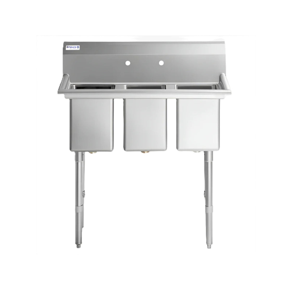 Empura Stainless EHD31014 Sink 39"W X 19.5"D X 44.25"H Heavy Duty