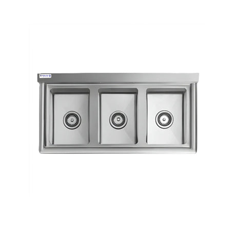 Empura Stainless EHD31014 Sink 39"W X 19.5"D X 44.25"H Heavy Duty