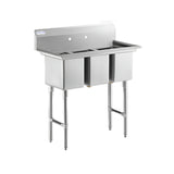 Empura Stainless EHD31014 Sink 39"W X 19.5"D X 44.25"H Heavy Duty