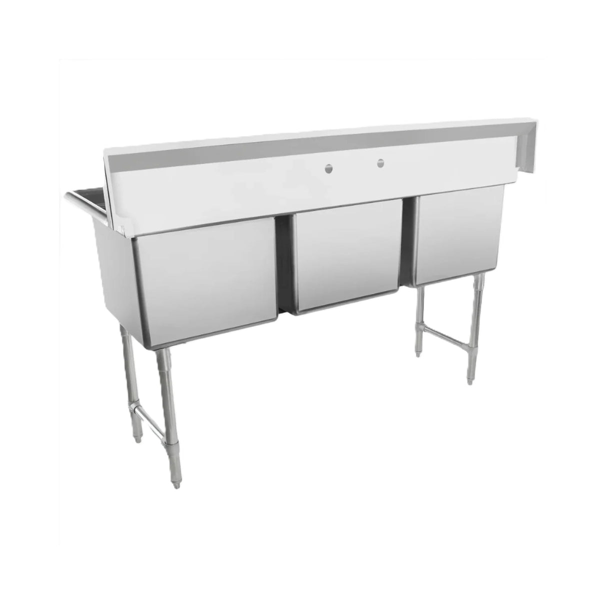 Empura Stainless EHD31818 Sink 63"W X 23.5"D X 44.25"H (3) Compartment