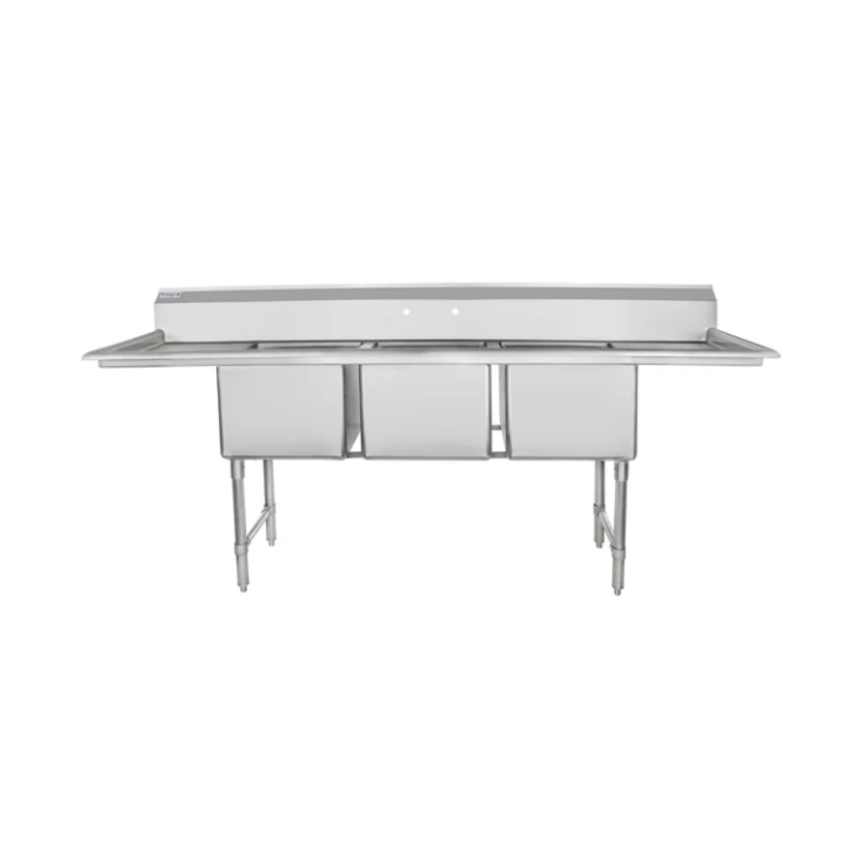 Empura Stainless EHD31818LR18 Sink 94"W X 23.5"D X 44.25"H (3) Compartment