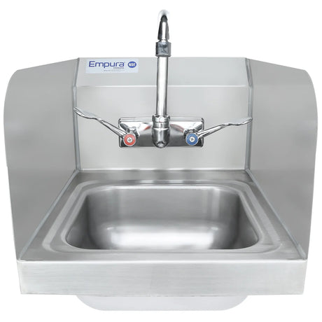 Empura Stainless EHS12SPWH Hand Sink 12"W X 16"D X 13"H Wall Mounted