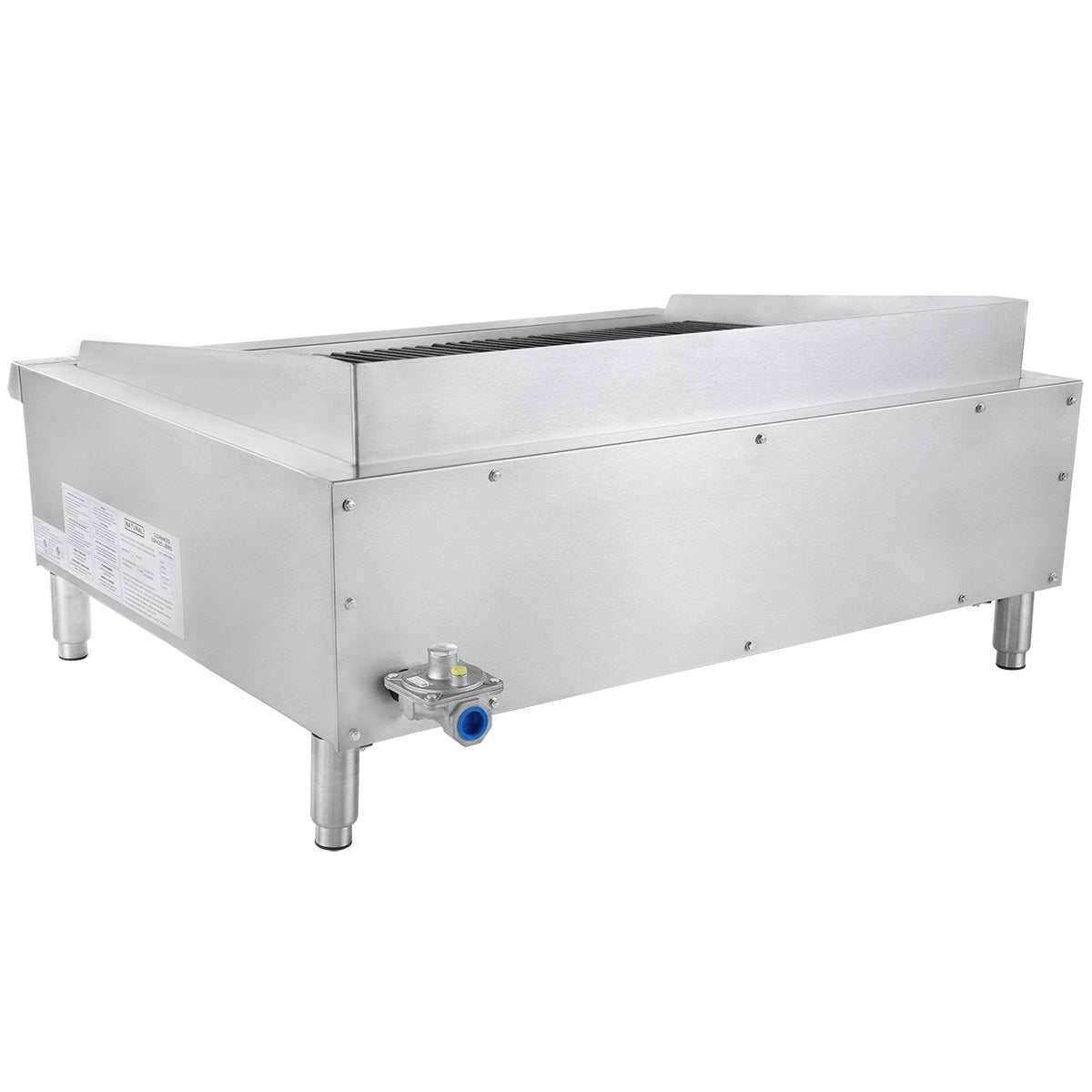 Empura Equipment ECB-36 Heavy Duty Gas Charbroiler Natural Gas 36"W X 29.3"D X 16"H