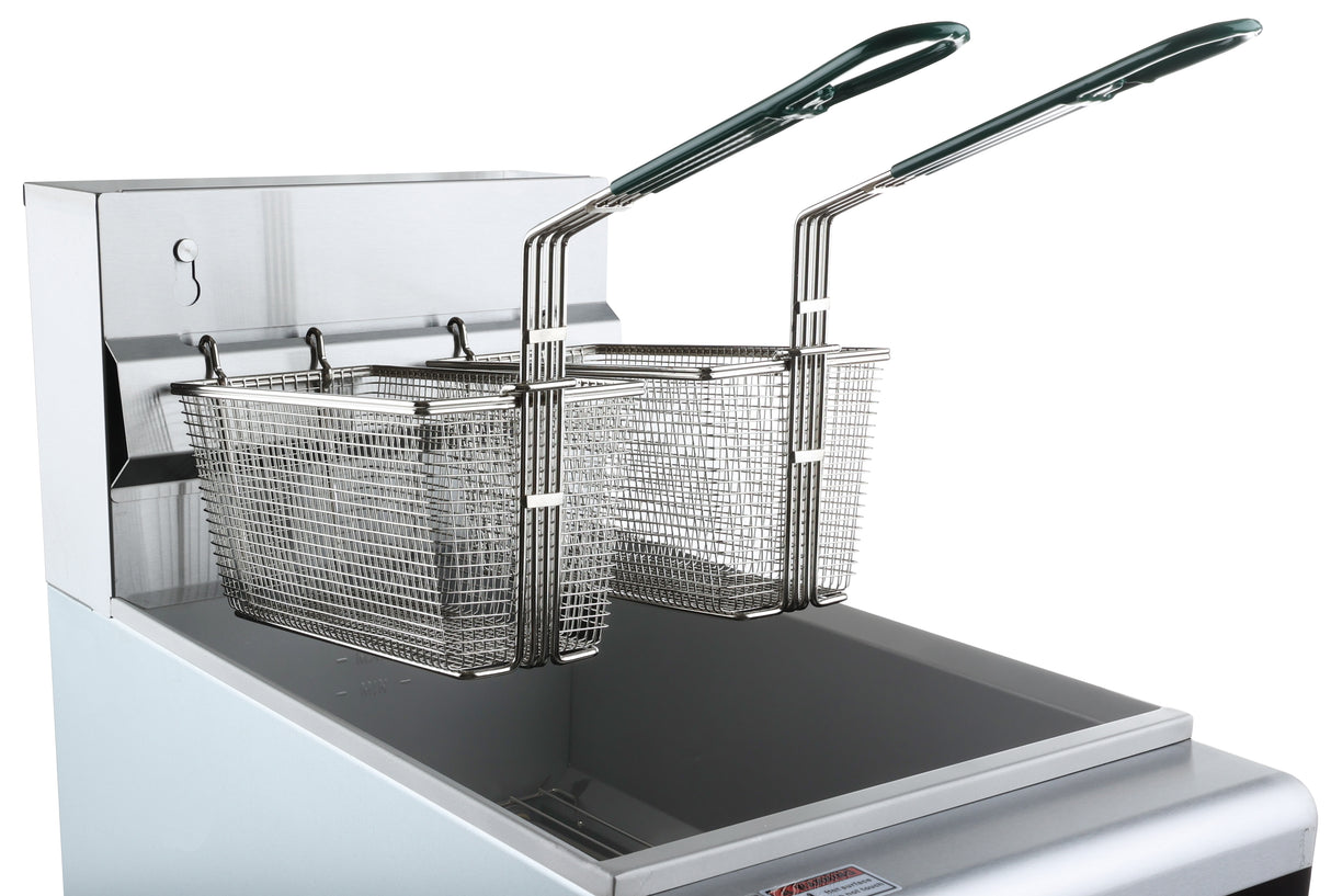 Empura Equipment EEF40208PH3 Fryer 15.5"W X 28"D X 44"H Electric