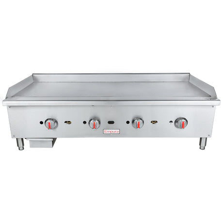 Empura Equipment EGG-48S Standard Duty Gas Griddle Natural Gas 47-3/8"W X 24-7/8"D X 15-3/8"H