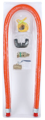 Empura Equipment EMGCK60 Gas Connector Hose Kit / Assembly 60" Mobile Gas Connector Hose Kit With 2 Elbows