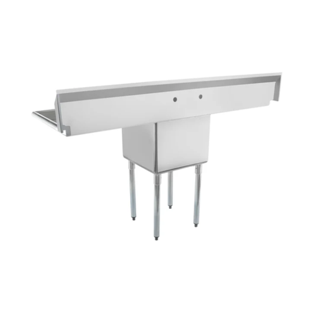 Empura Stainless ESD11818LR24 Sink 66"W X 23.5"D X 44.25"H (1) Compartment