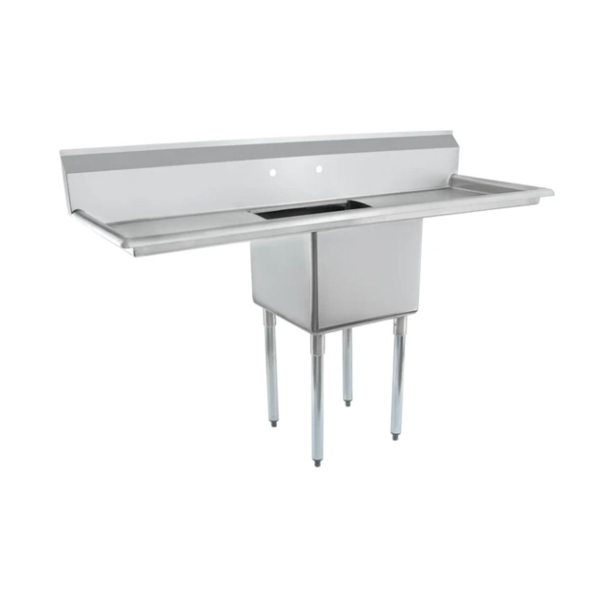 Empura Stainless ESD11818LR24 Sink 66"W X 23.5"D X 44.25"H (1) Compartment