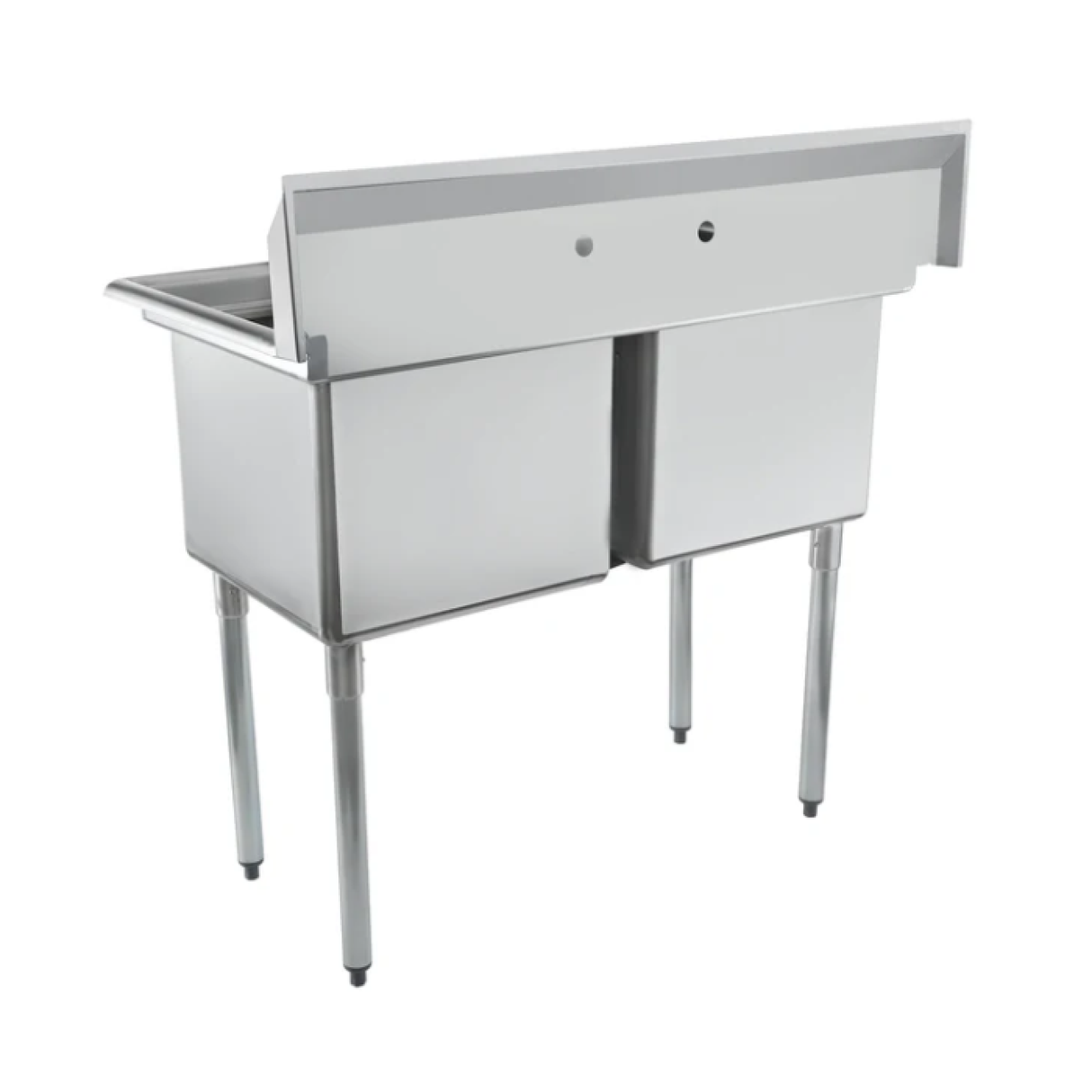 Empura Stainless ESD21818 Sink 43"W X 23.5"D X 44.25"H (2) Compartment