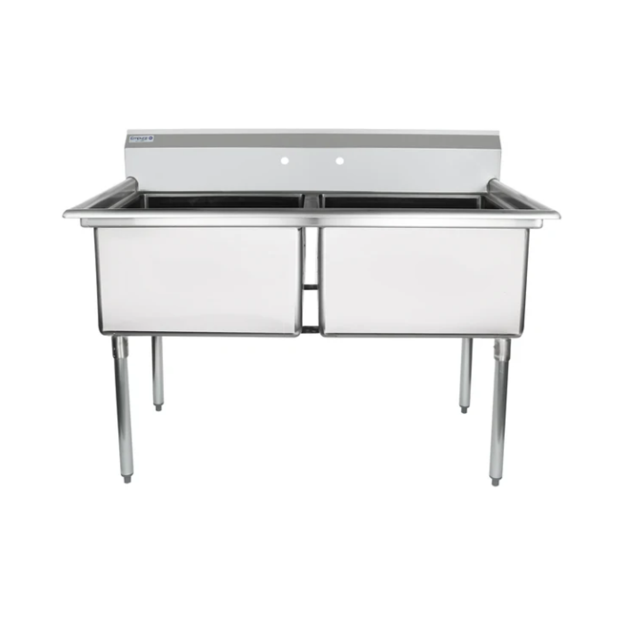 Empura Stainless ESD22424 Sink 55"W X 29.5"D X 44.25"H (2) Compartment