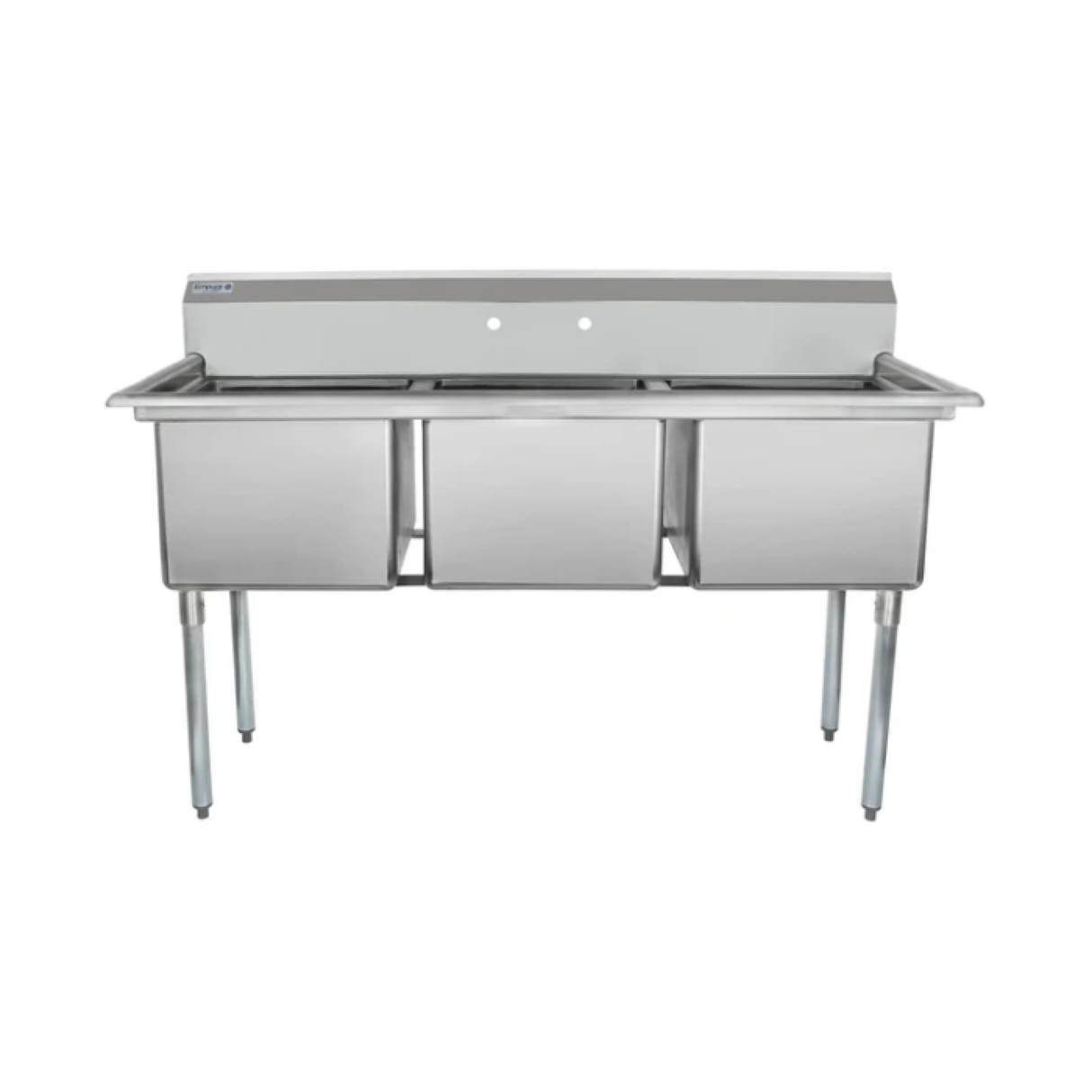 Empura Stainless ESD31818 Sink 63"W X 23.5"D X 44.25"H (3) Compartment