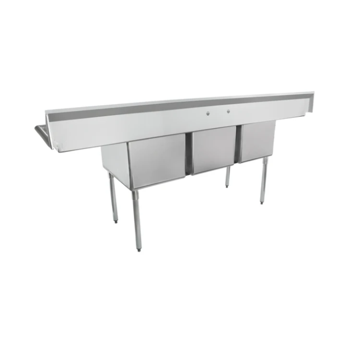 Empura Stainless ESD31824LR18 Sink 94"W X 29.5"D X 44.25"H (3) Compartment
