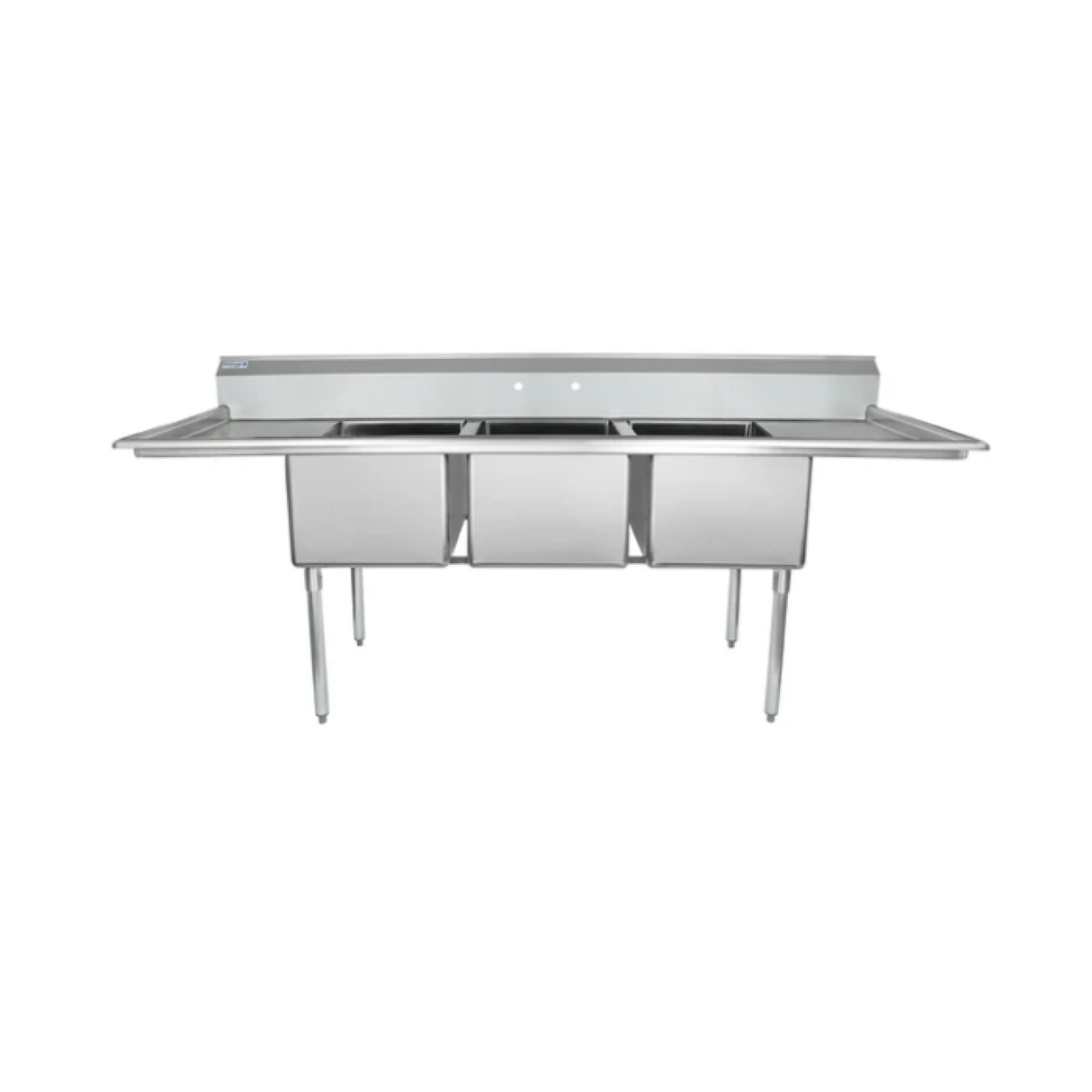 Empura Stainless ESD31824LR18 Sink 94"W X 29.5"D X 44.25"H (3) Compartment
