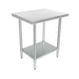 Empura Stainless EWT2430 Work Table 30"W X 24"D X 35"H Economy Duty