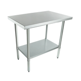 Empura Stainless EWT2436 Work Table 36"W X 24"D X 35"H Economy Duty