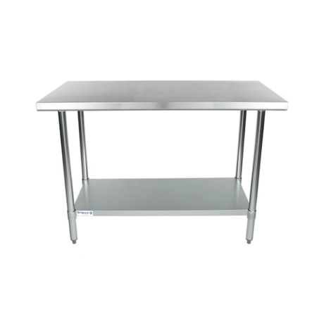 Empura Stainless EWT2448 Work Table 48"W X 24"D X 35"H Economy Duty