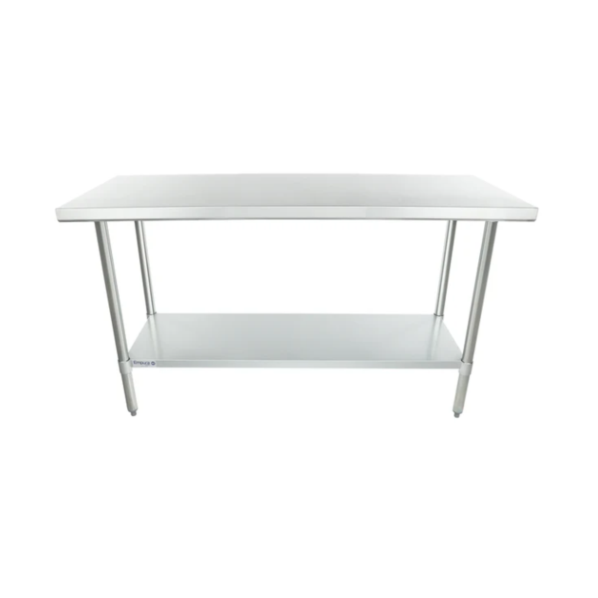 Empura Stainless EWT2460 Work Table 60"W X 24"D X 35"H Economy Duty