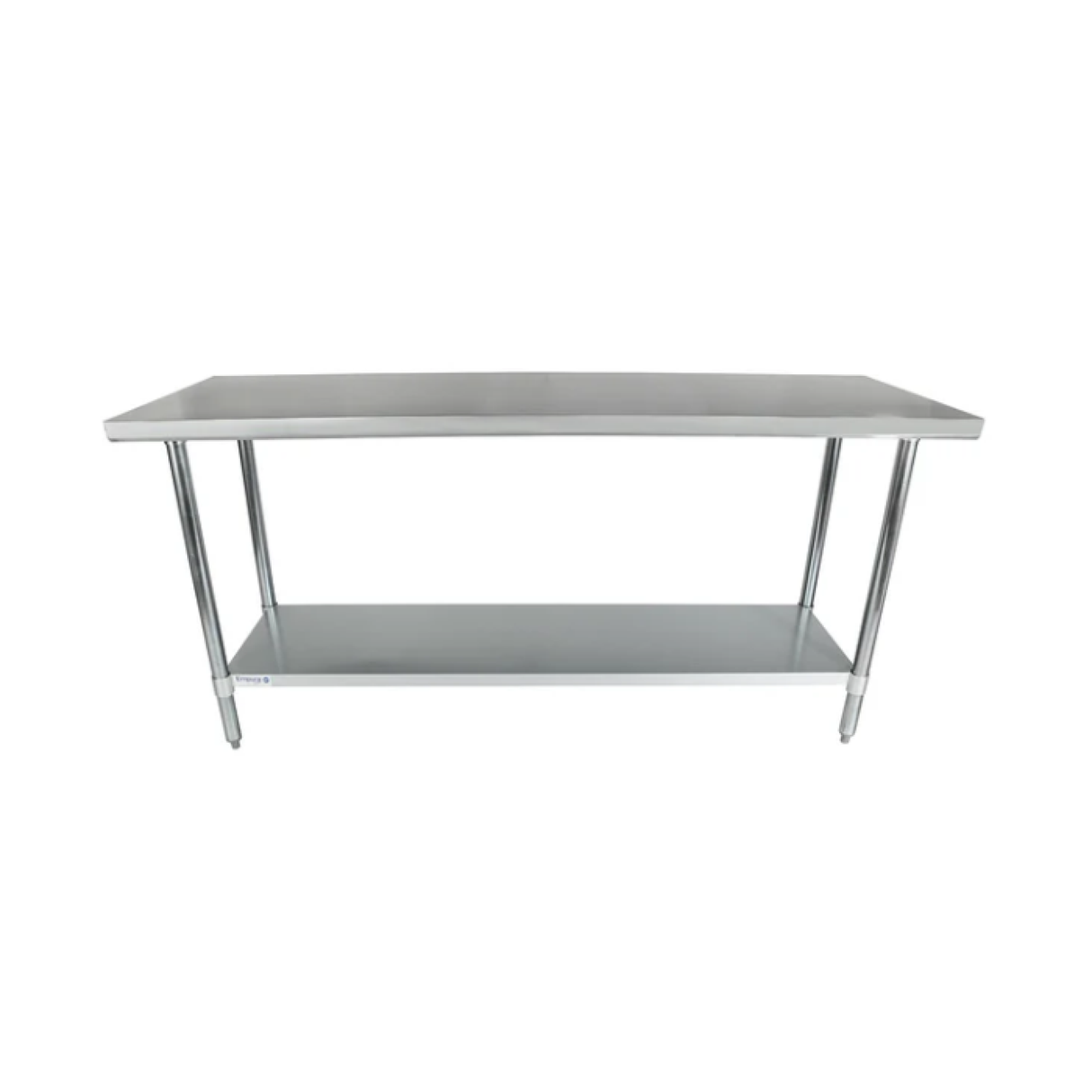Empura Stainless EWT2472 Work Table 72"W X 24"D X 35"H Economy Duty