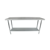 Empura Stainless EWT2472 Work Table 72"W X 24"D X 35"H Economy Duty