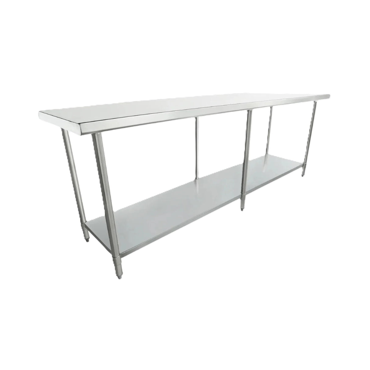 Empura Stainless EWT2496 Work Table 96"W X 24"D X 35"H Economy Duty