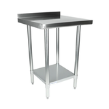 Empura Stainless EWT2B2448 Work Table 48"W X 24"D X 35"H Economy Duty