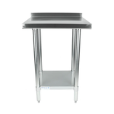 Empura Stainless EWT2B2448 Work Table 48"W X 24"D X 35"H Economy Duty