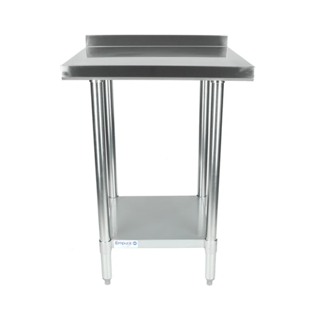 Empura Stainless EWT2B2448 Work Table 48"W X 24"D X 35"H Economy Duty