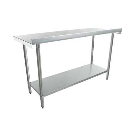 Empura Stainless EWT2B2460 Work Table 60"W X 24"D X 35"H Economy Duty