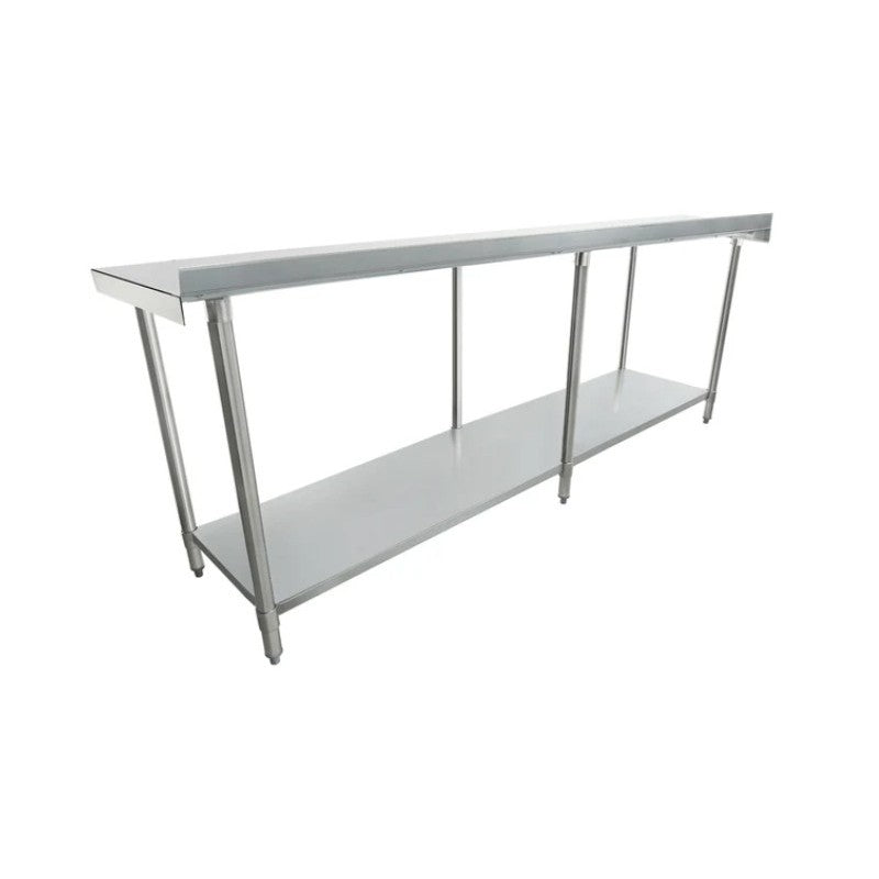 Empura Stainless EWT2B2496 Work Table 96"W X 24"D X 35"H Economy Duty
