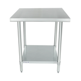 Empura Stainless EWT3036 Work Table 36"W X 30"D X 35"H Economy Duty