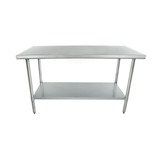 Empura Stainless EWT3060 Work Table 60"W X 30"D X 35"H Economy Duty