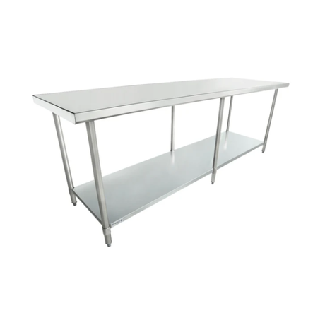 Empura Stainless EWT3096 Work Table 96"W X 30"D X 35"H Economy Duty