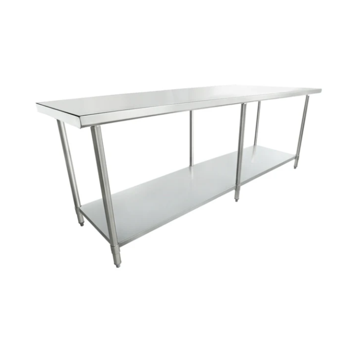 Empura Stainless EWT3096 Work Table 96"W X 30"D X 35"H Economy Duty