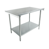 Empura Stainless EWTB3048 Work Table 48"W X 30"D X 35"H Economy Duty