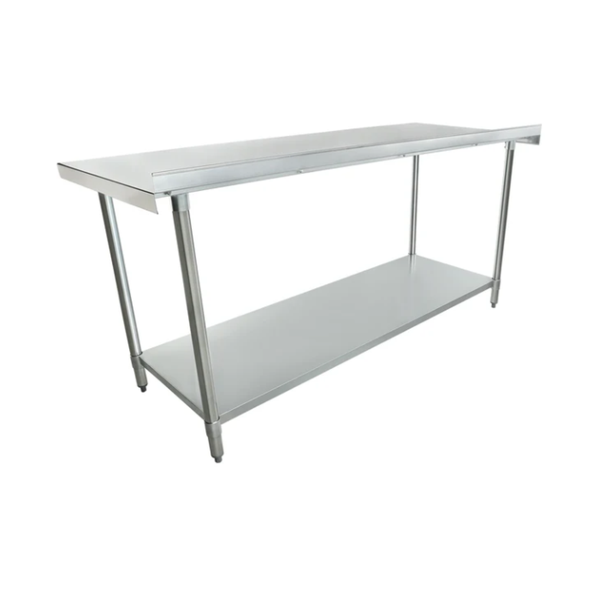 Empura Stainless EWTB3072 Work Table 72"W X 30"D X 35"H Economy Duty